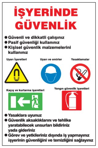 İŞYERİNDE GÜVENLİK