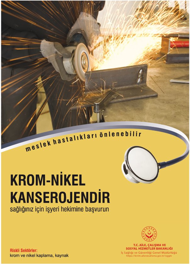 KROM-NİKEL KANSEROJENDİR