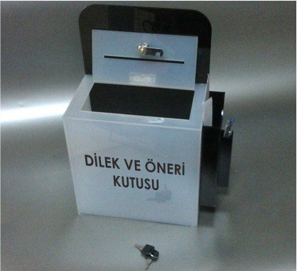 ÖNERİ ŞİKAYET VE İSTEK KUTUSU