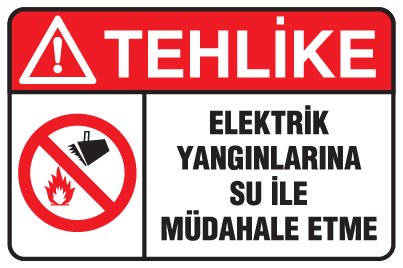 ELEKTRİK YANGINLARINA SU İLE MÜDAHALE ETME
