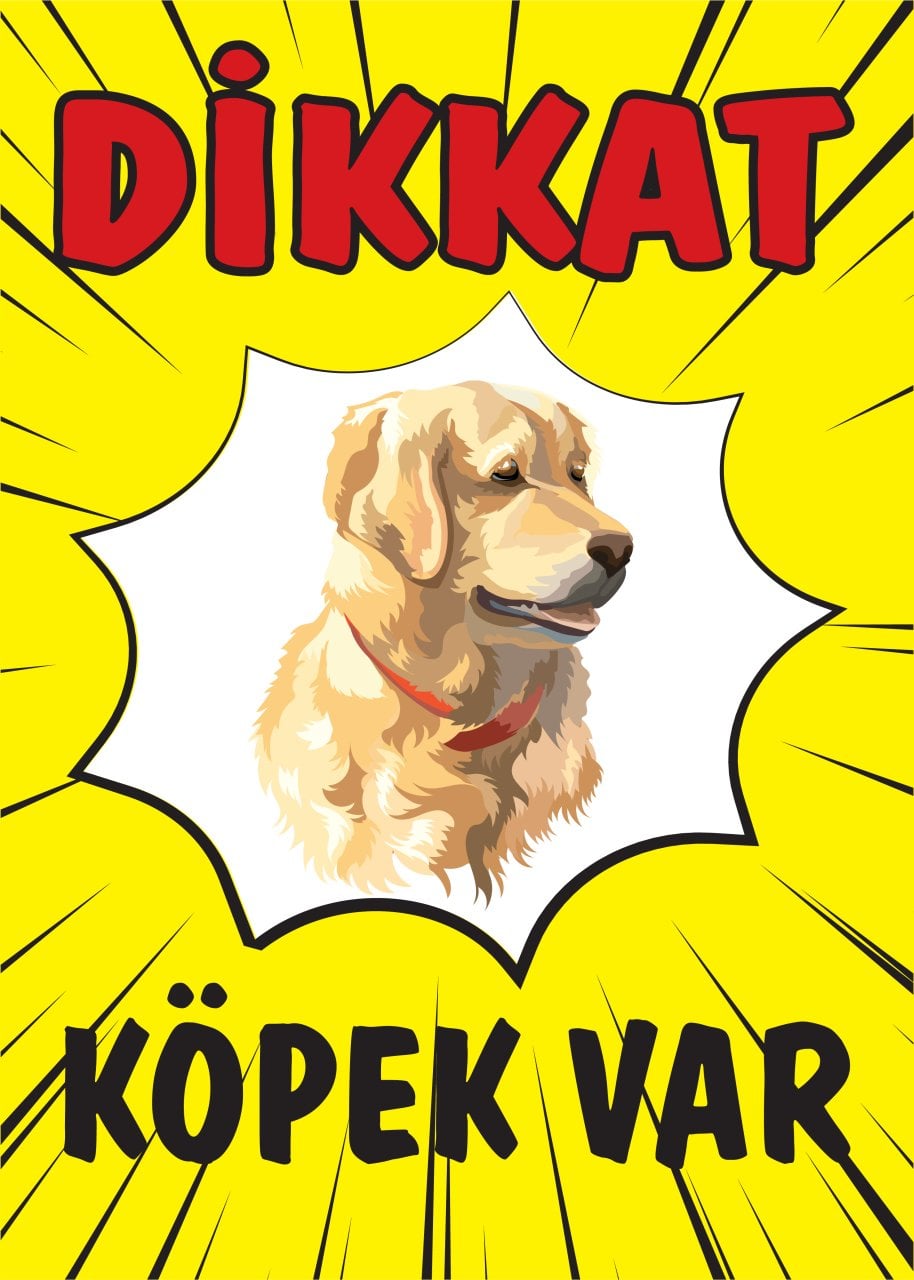 DİKKAT KÖPEK VAR
