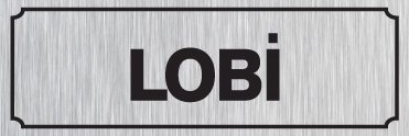 LOBİ 8 X 20 cm - Gümüş Metal 0,5 mm