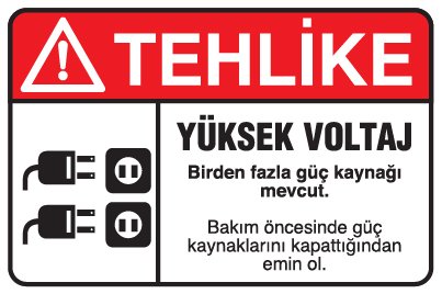 YÜKSEK VOLTAJ