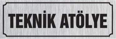 TEKNİK ATÖLYE 8 X 20 cm - Gümüş Metal 0,5 mm