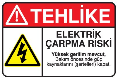 ELEKTRİK ÇARPMA RİSKİ
