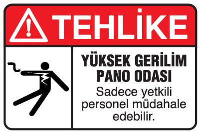 YÜKSEK GERİLİM PANO ODASI