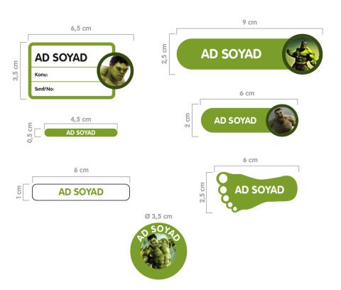 HULK ORTA PAKET