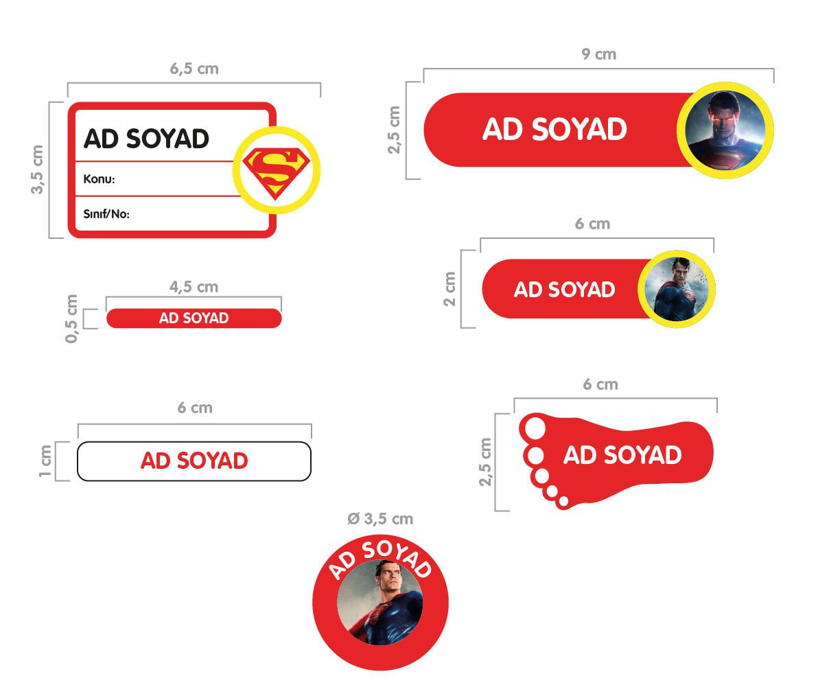 SÜPERMEN BÜYÜK PAKET