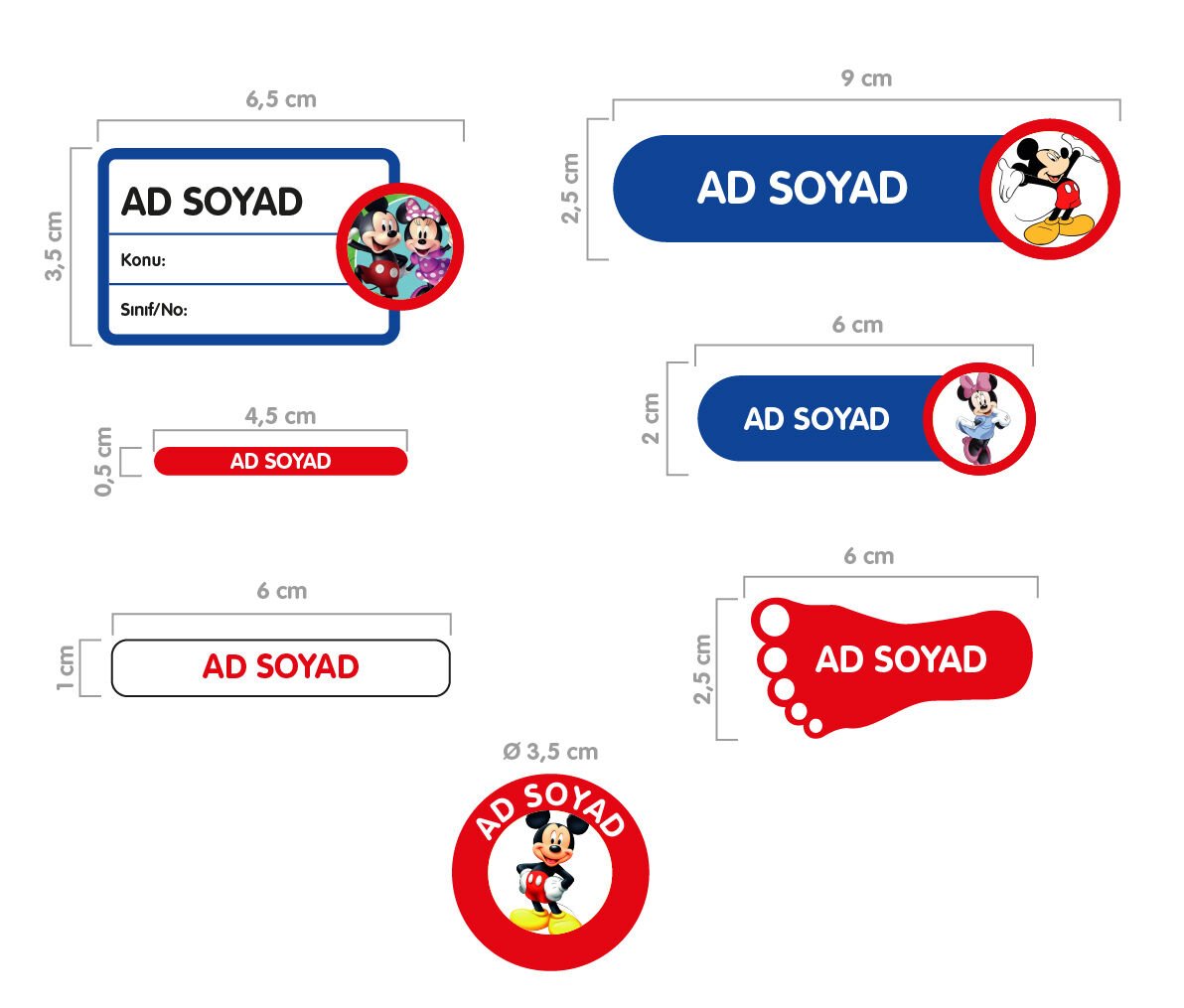 MICKEY MOUSE KÜÇÜK PAKET