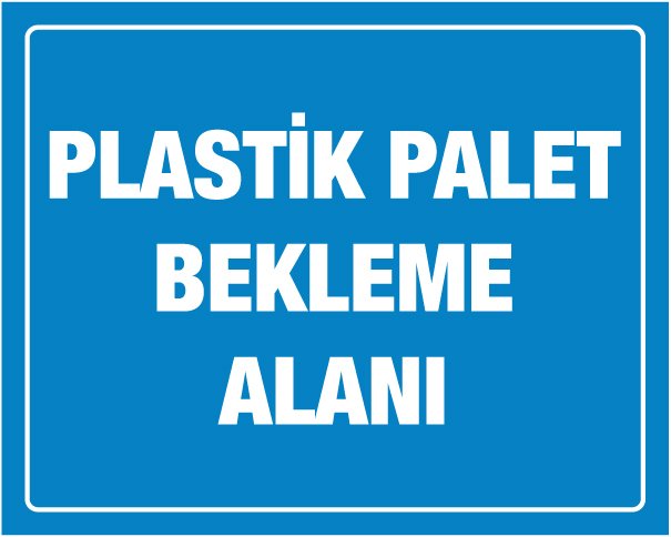 PLASTİK PALET BEKLEME ALANI