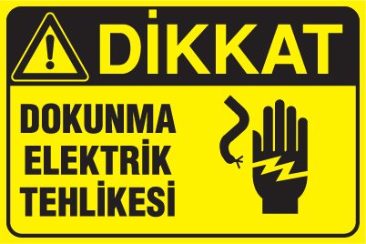 DOKUNMA ELEKTRİK TEHLİKESİ